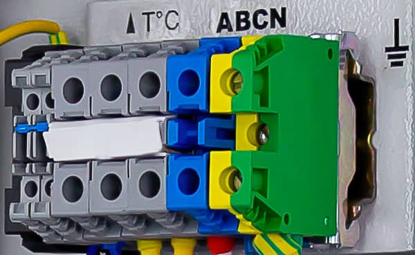 Connection Elektroheizkessel 9 kW